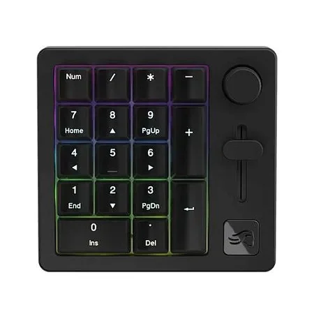 Клавиатура Glorious GMMK Numpad Wireless Pre-Built GLO-GMMK-NP-FOX-B Black