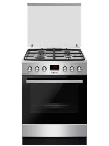 Плита комбинированная Hansa FCMX682233 серебристая