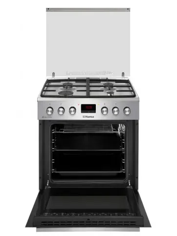 Плита комбинированная Hansa FCMX682233 серебристая - ForteMarket Плита комбинированная Hansa FCMX682233 серебристая купить,0