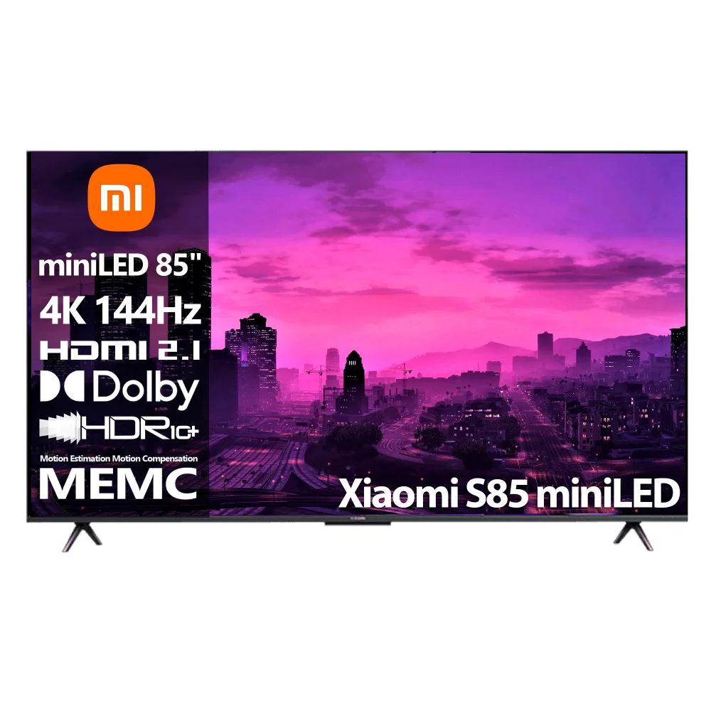 Телевизор Xiaomi S 85" L85MA-SPL LED 4K UHD Black