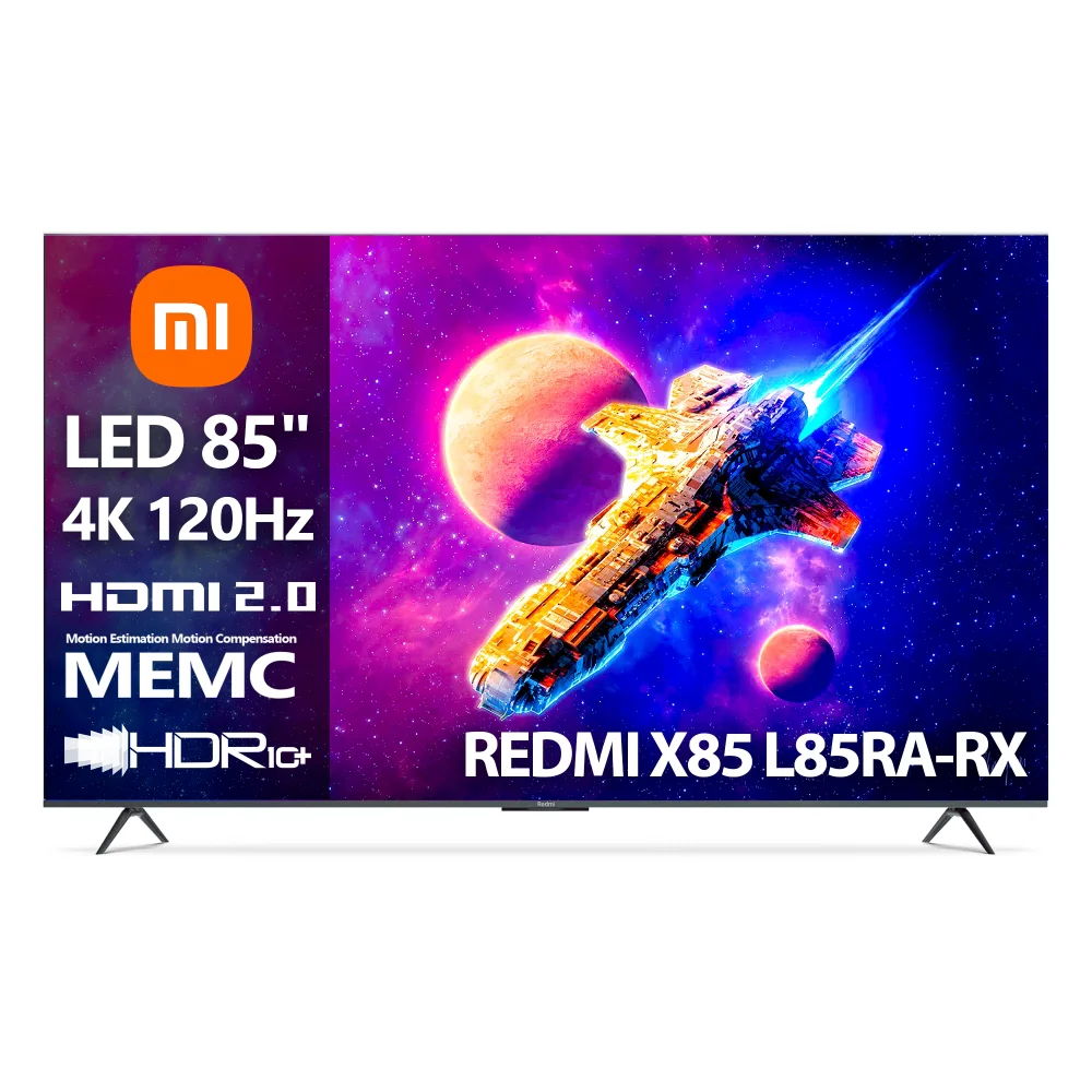 Телевизор Redmi Max 85" L85RA-RX Direct LED 4K UHD Black