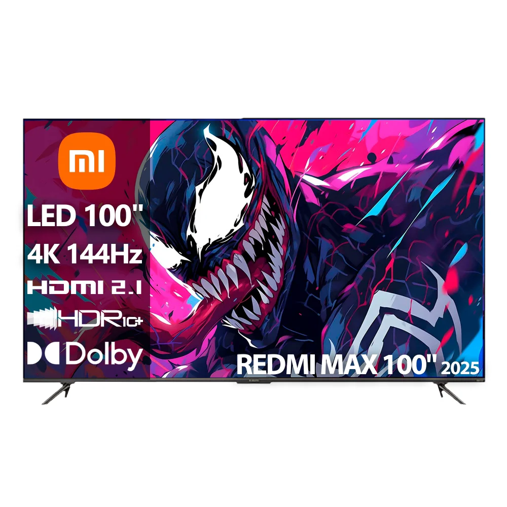 Телевизор Redmi Max 100" L100RA-MAX LED 4K UHD Black