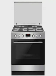 Плита комбинированная Hansa FCMX682233 серебристая