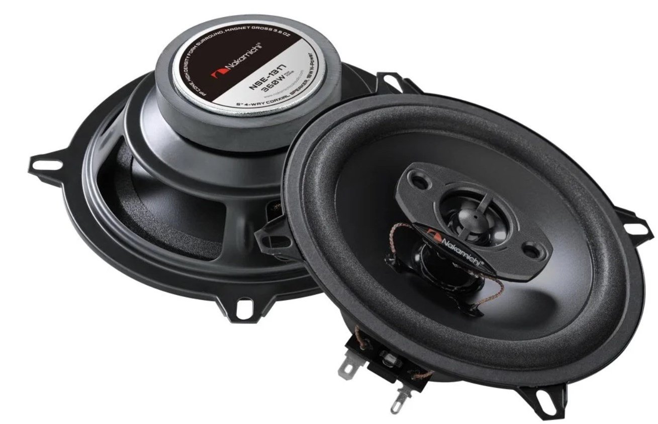 Автомобильные колонки Nakamichi NAK-NSE-1317 черные купить,NaN