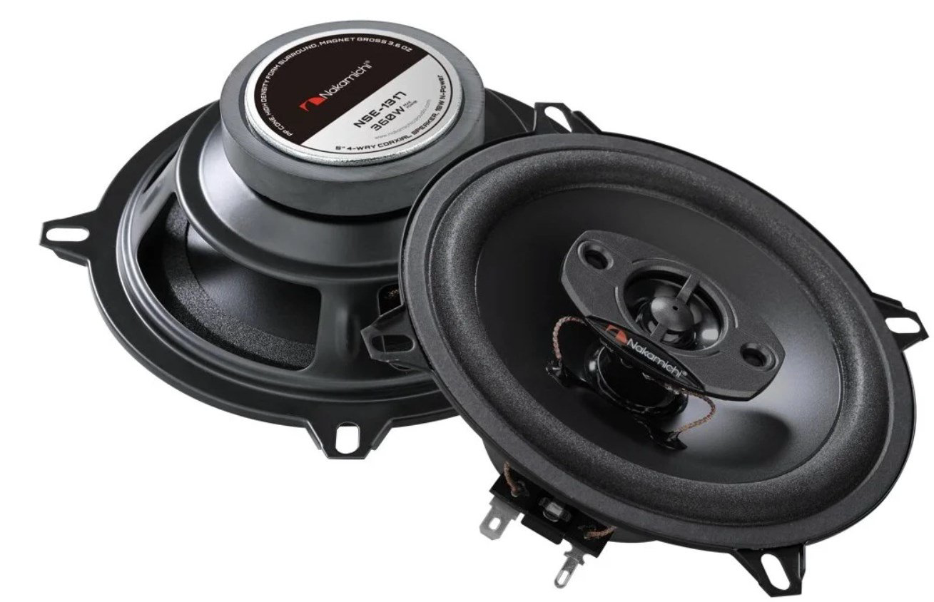 Автомобильные колонки Nakamichi NAK-NSE-1317 черные купить,NaN