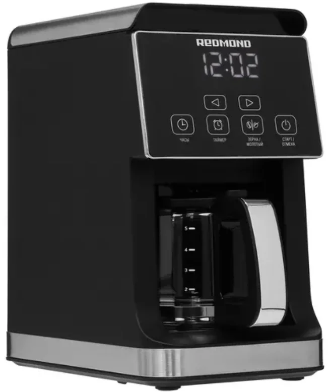 Кофеварка Redmond CM703 черная - ForteMarket Кофеварка Redmond CM703 черная купить,0