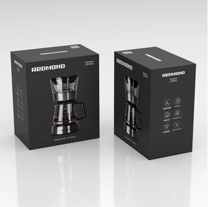 Кофеварка капельная Redmond CM700 черная