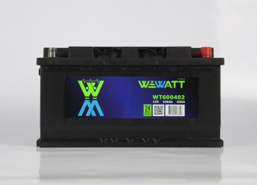 Аккумулятор Wewatt WT600402 100Ah +/- купить,NaN