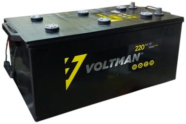 Аккумулятор VOLTMAN 6CT-220Ah -/+