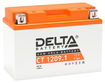Аккумулятор DELTA CT 1209.1 9 Ач прямая