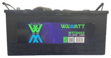 Аккумулятор Wewatt WT725012 6СТ-225Ah -/+ купить,NaN