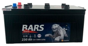 Аккумулятор Bars 6СТ-230Ah -/+