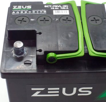 Аккумулятор ZEUS 00-963996 POWER 75 обратная купить,NaN
