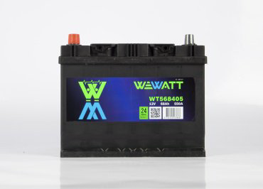 Аккумулятор Wewatt WT568405 68Ah -/+ купить,NaN