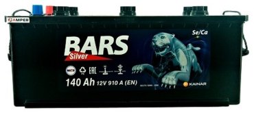 Аккумулятор Bars 6СТ-140Ah -/+
