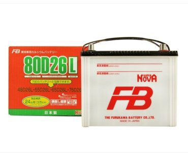 Аккумулятор FURUKAWA 80D26L FB Super Nova 68 Ач обратная купить,NaN