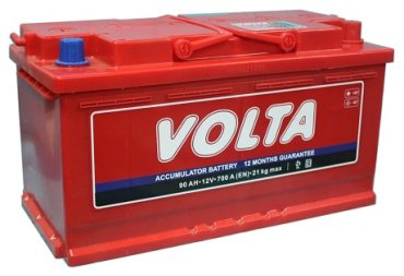 Аккумулятор Volta 6CT-90Ah -/+