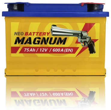 Аккумулятор MAGNUM 6CT-75Ah -/+