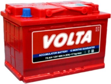 Аккумулятор VOLTA 75Ah -/+