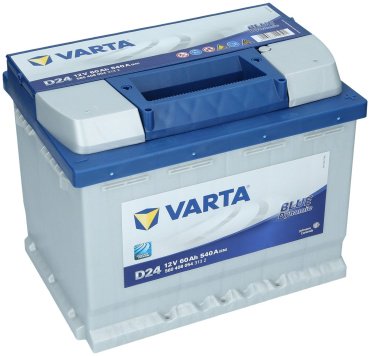 Аккумулятор VARTA D24 Blue Dynamic 60 Ач обратная