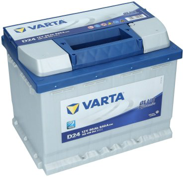 Аккумулятор VARTA D24 Blue Dynamic 60 Ач обратная купить,NaN