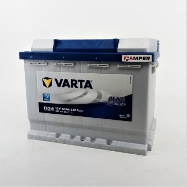 Аккумулятор VARTA D24 Blue Dynamic 60 Ач обратная купить,0