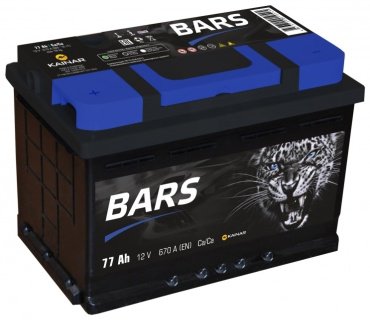 Аккумулятор Kainar 6673132 BARS 77 обратная