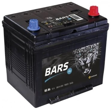 Аккумулятор BARS 75023 Asia 65 обратная