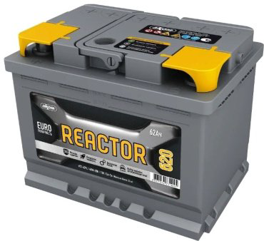 Аккумулятор AKOM Reactor 62Ah +/- купить,NaN