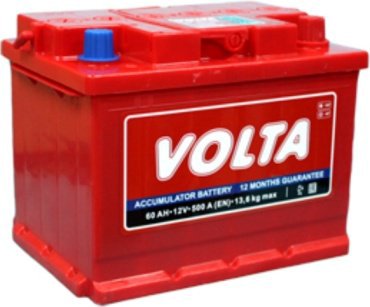 Аккумулятор VOLTA 60Ah -/+