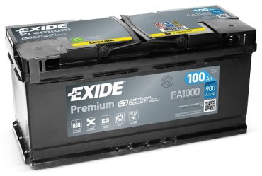 Аккумулятор EXIDE Premium EA1000 100Ah
