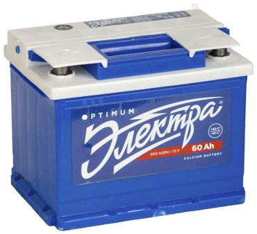 Аккумулятор Электра 1208307481 Optimum 60 прямая
