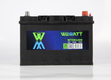 Аккумулятор Wewatt WT591400 91Ah +/-