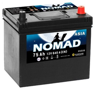 Аккумулятор Nomad 6CT-75Ah