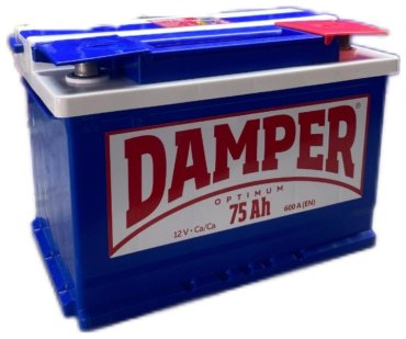 Аккумулятор Kainar 49406A Аккумулятор Damper optimum 75Ah 75 обратная