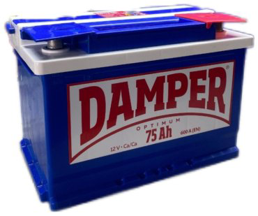 Аккумулятор Kainar 49406A Аккумулятор Damper optimum 75Ah 75 обратная
