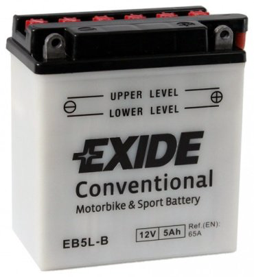 Аккумулятор EXIDE Conventional EB5L-B 5Ah -/+