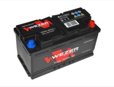 Аккумулятор WEZER 6CT-100Ah -/+ купить,80000
