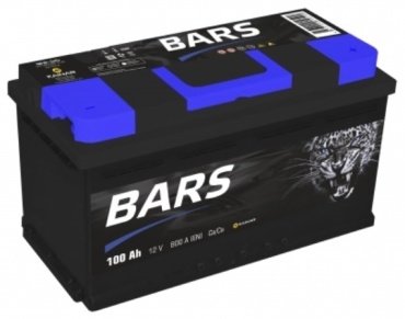 Аккумулятор Bars Silver 100Ah -/+