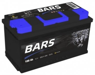 Аккумулятор Bars Silver 100Ah -/+