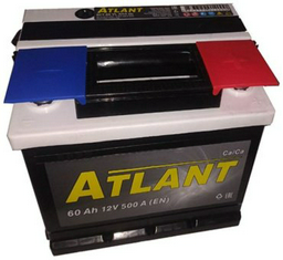 Аккумулятор Atlant 6CT-60Ah +/-