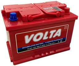 Аккумулятор Volta 6CT-75Ah -/+