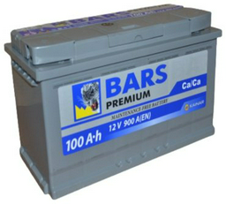 Аккумулятор Bars Premium 6СТ-100Ah +/-