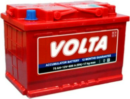 Аккумулятор VOLTA 75Ah -/+