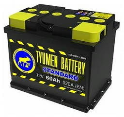 Аккумулятор Tyumen Battery 60Ah +/-