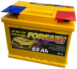 Аккумулятор FORSAZH 6CT-62Ah -/+
