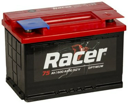 Аккумулятор Racer 75Ah