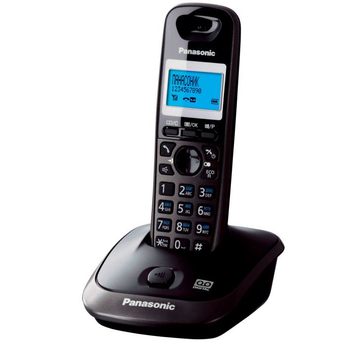 Радиотелефон Panasonic KX-TG2521RUT черный - ForteMarket Радиотелефон Panasonic KX-TG2521RUT черный купить,0