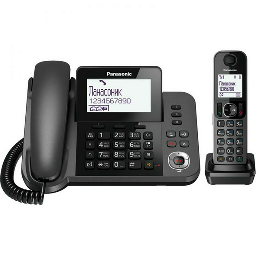 Радиотелефон Panasonic KX-TGF320RUM черный