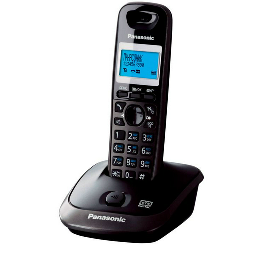 Радиотелефон Panasonic KX-TG2521RUT черный
